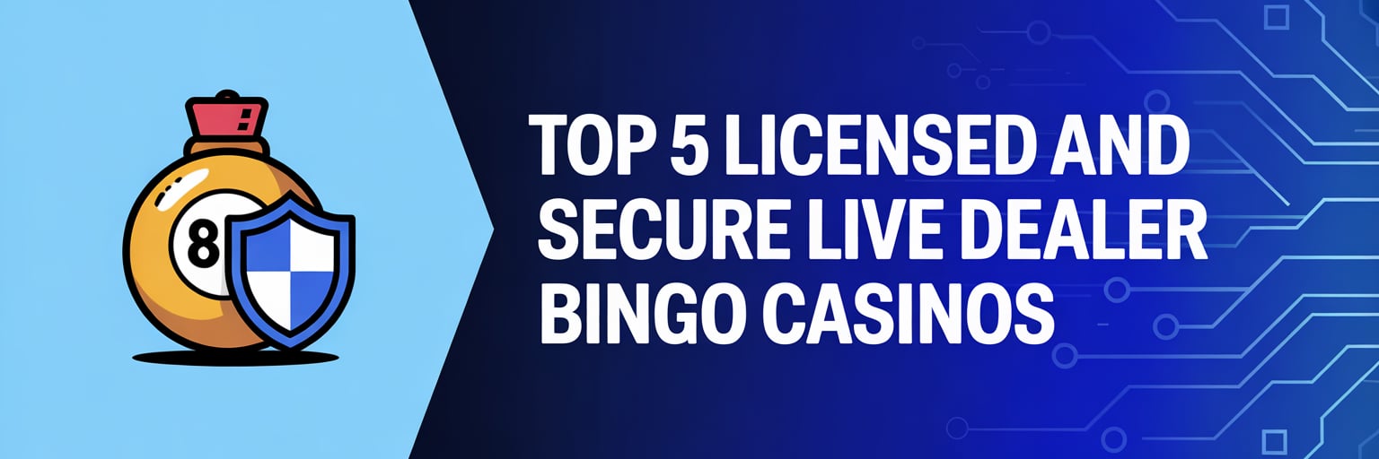 Top 5 Licensed and Secure Live Dealer Bingo Casinos